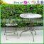 Wholesale Unique New Metal Vintage Cheap Folding Garden Chair For Outdoor Park J27M TS05 X11 PL08-5857