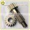 XCMG Wheel Loader Parts LW500k LW300f Differential Cross Gear Joint Cross Shaft Pin Flange Bevel Gear Shaft Gear Manufacturing