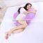 Purple Fiber Pillow Cotton Baby Nursing Pillow Feeding Pillow