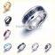 wholesale custom men women stainless steel couples engagement wedding rings