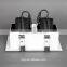 2x7W 14W 360 degree adjustable COB LED grille light