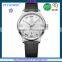 FS FLOWER -High Polishing Class Watches Stainless Steel Watch Case 316l Back Genuine Leather Watch