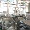 Automatic HDPE bottle milk/juice 3in1 filling machine with aluminium film sealing