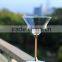 Promotion custom high quality glass/ wine glass cocktail glasses for wedding