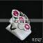 Fashion Jewelry Set Jewelry Silver Earrings And Necklace For Display Set