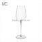 Cheap Elegant Decoration Handmade Clear Crystal Wine Glass