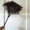 China OEM manufacture ostrich feathe magic duster ,factory supplier magic household ostrich feather duster,fiber cleaning duster