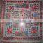 FULL PEACE HEAVY COLOURES SILK EMBRODARY BEDCOVER