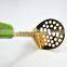 Hot sales in Amazon FDA LFGB Grade gold plating spud blender potato masher