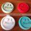 Hot Selling Food Grade Removable Embossed Silicone Cookie Stamp