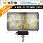 4 inch Square LED FOG light with lens High power 24W 8V-36V