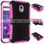 Factory oem shockproof Back cover for motorola Moto G3,for motorola Moto G3 hybrid combo case