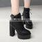High Platforn Boots Women Shoes Winter Designs 2017 PF4421