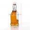 210ml Mini Glass Juice Handle Bottle With Metal Clip Caps