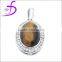 Wholesale Natural Stone Pendant Latest New Arrival Silver Pendant