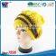 Minions Fashion Banane Lovely Yellow Pom Pom Acrylic Beanie