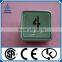 Elevator push button PB2006 Muti-light, raised button with braille
