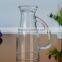 Beer glass mug with handle for long term supply