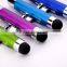 Top Popular Promotional Extend Bullet Capacitive Touch Screen Stylus Pen, High Quality Stylus Touch Pen With Dust Plug