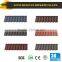 New design hot in 2016 color sand coated roof tile pvc roof tile