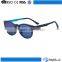 Cateye frame colored mirror lenses optics frame glasses for sunshades