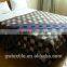 2016 most comfortable thick grey cotton hospital tartan blanket