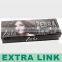 OEM design cardboard hair boxes with silk ribbion