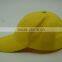 Yellow blank baseball cap,best selling Baseball cap