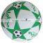 size 5 durable PU leather soccer ball with profession match quality /custom small quantity soccer ball