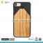 Pencil design wood phone case luxury cell phone case for iphone 7