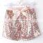 Kapu art & craft firm wholesale high quality children summer shiny silvery shorts baby girls sequin shorts