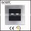 2016 new design IVOR aluminum silver material Europe style illuminated socket