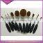 Professinal Rose Gold Oval Toothbrush Foundation Makeup Brush Set