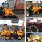 1000kg forestry mulcher machine small loader , constructional mini loader by weifang factory