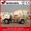 2cbm Concrete Mixing Truck 6 Wheel Mixer Truck Cement Mixer Truck