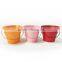 Crafts decorative tin metal bucket pail