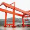Double girder mobile gantry crane 25 ton with electric hoist