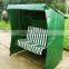 low price furniture cover, green color pe fabric cover, high quality covering
