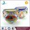 YSfp0010 Handprint antique flower pot with colorful designs