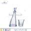 7-Piece Whiskey Decanter Set, Set of 6 Glasses and One Whiskey Decanter