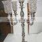 New embose antique Candelabra/silver antique Candelabra For Wedding Decoration, Candle Holder Centerpiece