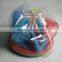 24sets PP Colorful Plastic Picnic Set/portable Plastic Tableware Set/dinnerware Set