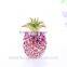 Wedding take away gifts artificial diamante mini metal pineapple figurine