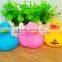 custom rubber bath duck toys soft rubber bath toy lovely Vinyl squirt bath toy for children