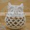 hand made owl shape ceramic decoration lamp wholesale