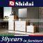 double bed teak wood bedroom set B-813