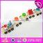 Best design educational children wooden stacking blocks train toy W04A270