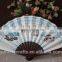 Convenient and traditional bamboo silk fan
