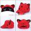 Heat transfer printing Kid Baseball Caps With Ears Children Hats