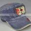 Shabby Denim Army Caps Custom Washed Military Hats With Your Own Design